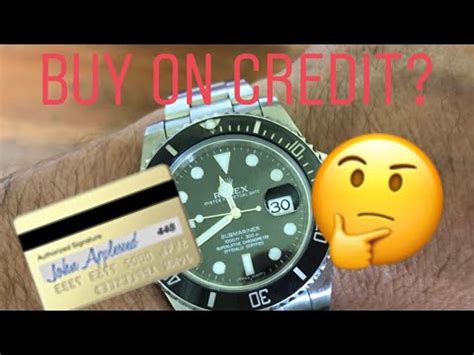 buy rolex on credit